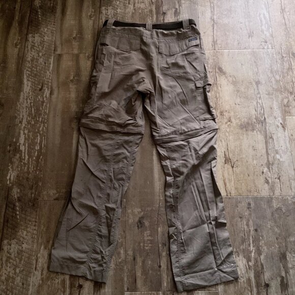 Columbia Omni-shade Sun Protection Khaki Convertible Pants Men’s 32x32 - Picture 6 of 8